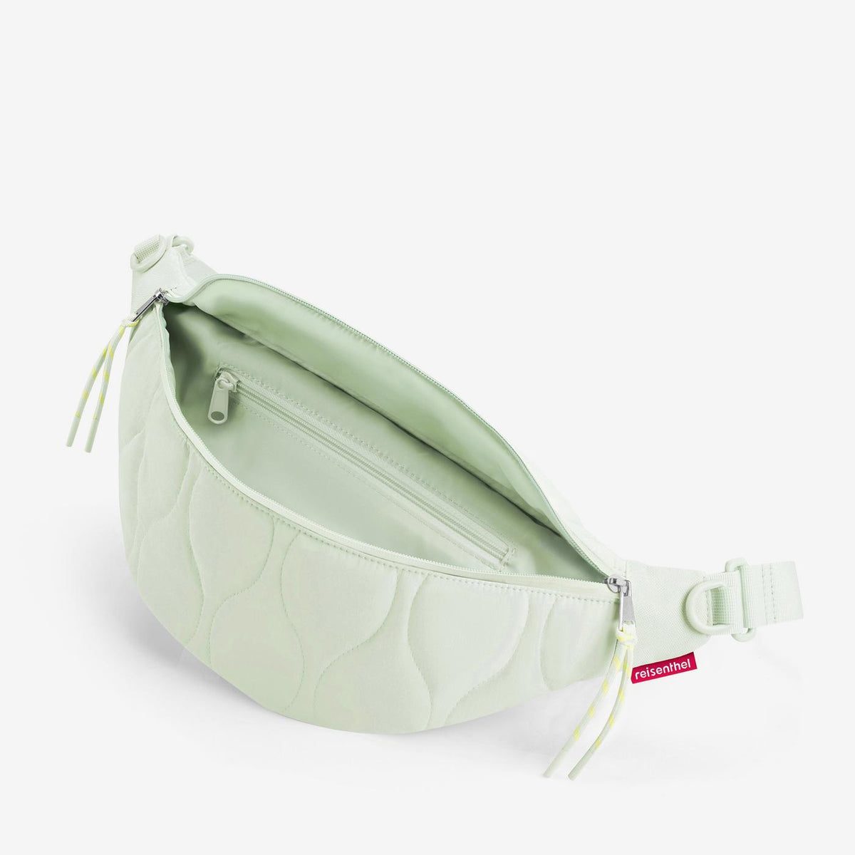 Reisenthel City Beltbag Makramee Puffer Iced Matcha – produktový detail