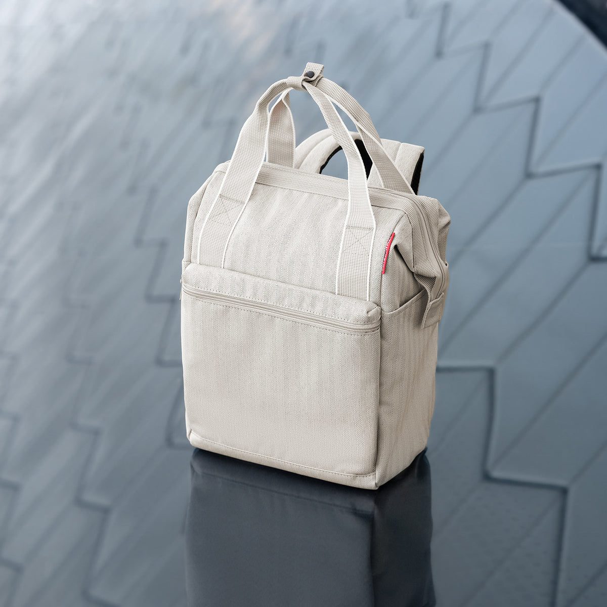 Reisenthel Allrounder R Herringbone Sand 15l – lifestyle fotografie