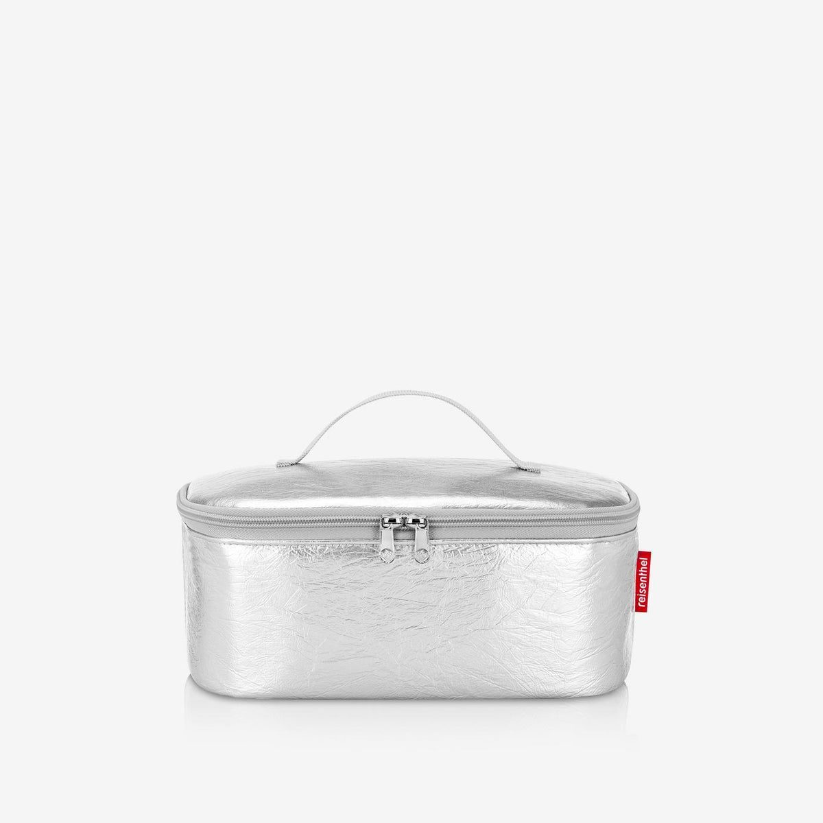 Reisenthel Coolerbag M pocket Silver crackle – produktový detail