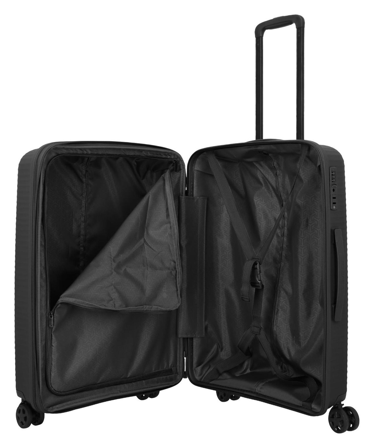 Travelite Air Stripe M Navy – interiér