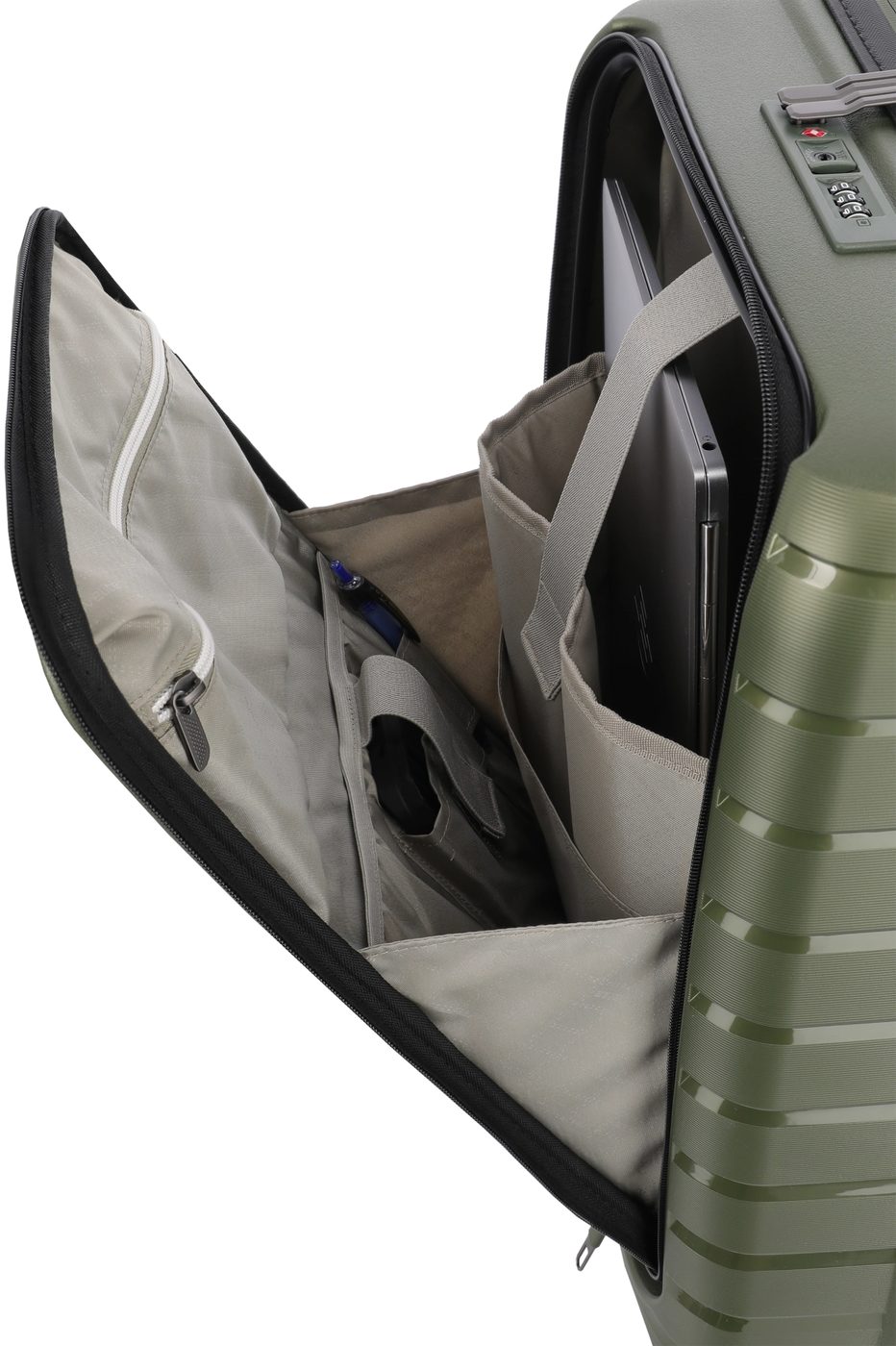 Travelite Air Base 4w S Front Pocket – detail provedení 9