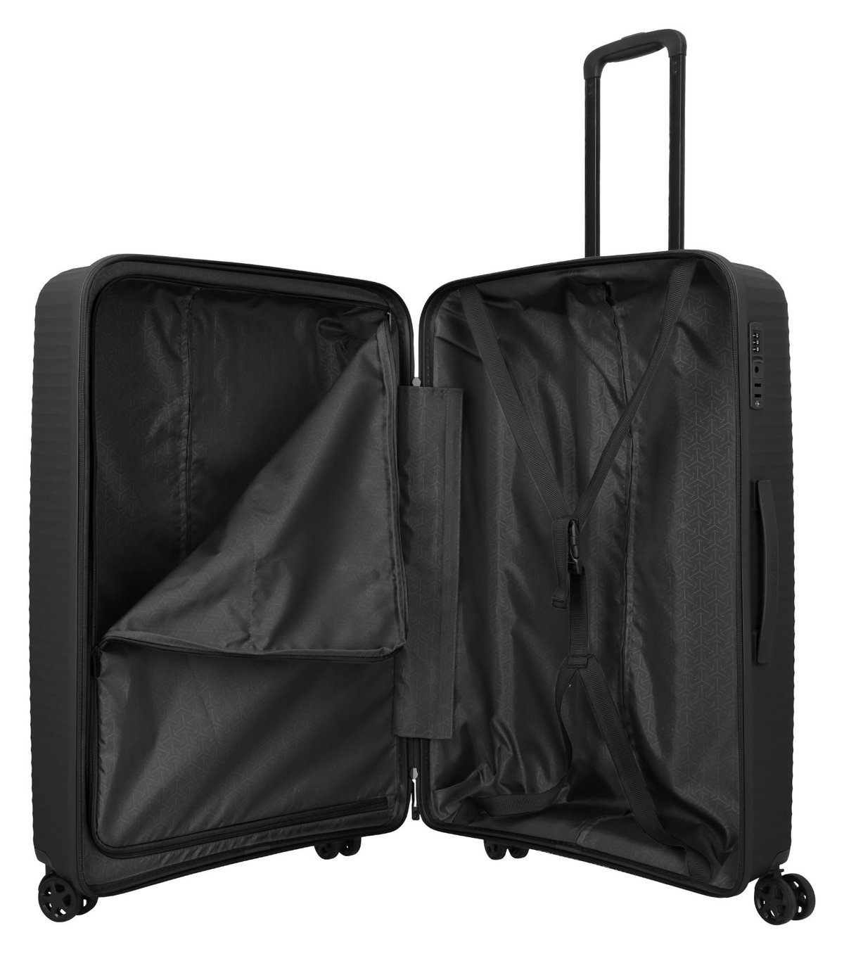 Travelite Air Stripe L Red – interiér