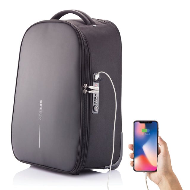 XD Design Bobby Backpack Trolley – USB propojení na cestu