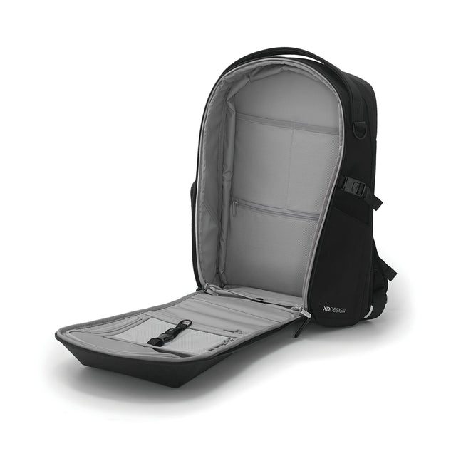 XD Design Bizz Backpack – Hlavní komora otevřená naplocho