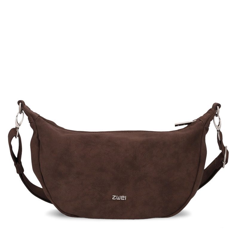 ZWEI Kabelka M70 nubuk-espresso 4l