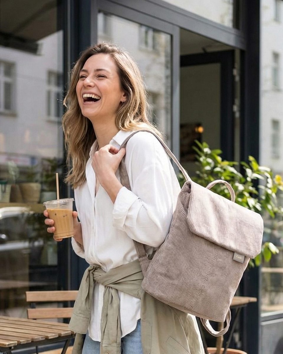 ZWEI MR13 – inspirace pro nošení, cord-mocca