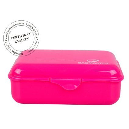 Bagmaster Krabička na svačinu LUNCH BOX 013 A PINK