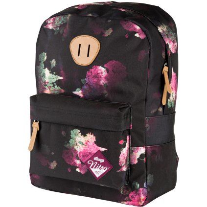 NITRO batoh URBAN CLASSIC black rose 20l