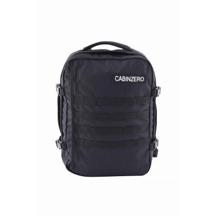 Pánský batoh CabinZero Military 28 l Absolute Black, barva černá ,Objem 21 - 30 litrů