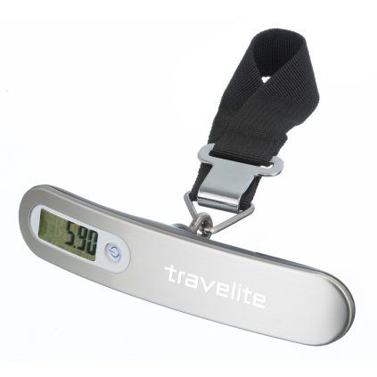 Travelite Luggage scale Silver – cestovní doplněk, celkový pohled