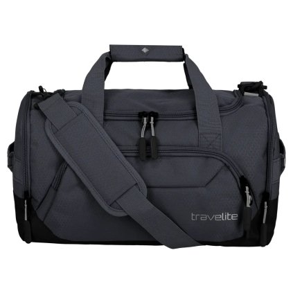 Travelite Kick Off Duffle S Anthracite 23L – cestovní taška, celkový pohled