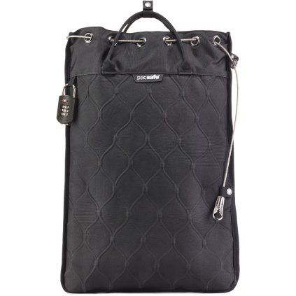 PACSAFE taška TRAVELSAFE 12L GII black
