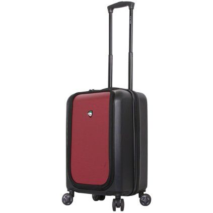 Cestovní kufr MIA TORO M1709/2-S - černá/vínová