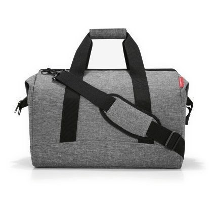 Reisenthel Allrounder L Twist Silver – cestovní taška, celkový pohled