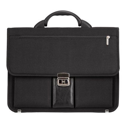 Aktovka REAbags 8001/1-T - černá/nikl