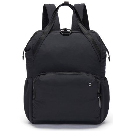 Dámský batoh PACSAFE  CITYSAFE CX BACKPACK econyl® black 17 l, barva černá ,Objem 11 - 20 litrů