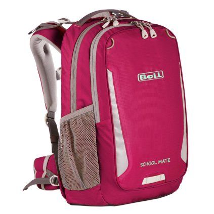 holčičí batoh Boll SCHOOL MATE 20 Mouse boysenberry, barva bordó ,Objem 11 - 20 litrů