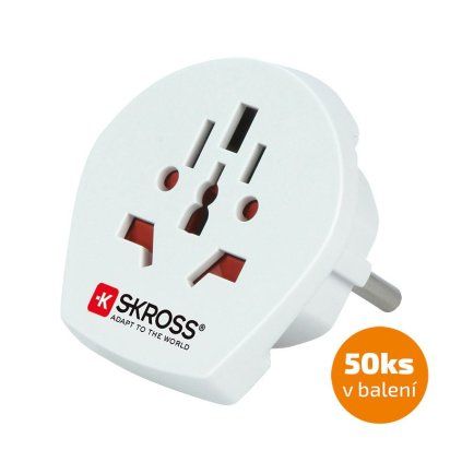 290421 skross cestovni adapter pro cizince v cr 50 pack