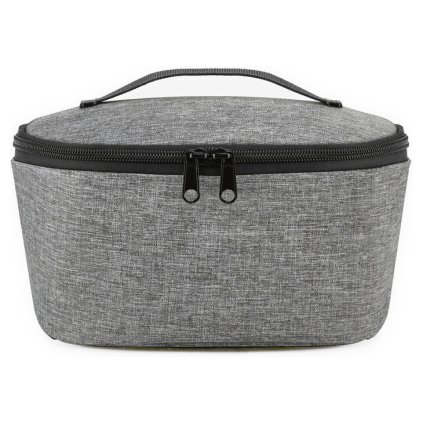 Reisenthel Coolerbag S Pocket Twist Silver – chladicí taška, celkový pohled