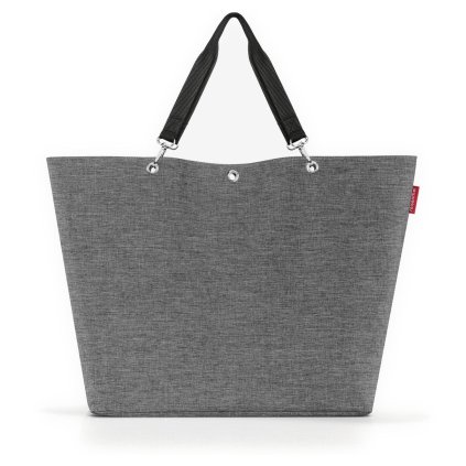 Reisenthel Shopper XL Twist Silver – nákupní taška, celkový pohled