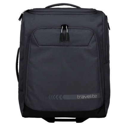 Travelite Kick Off Wheeled Duffle S Anthracite – cestovní taška na kolečkách, celkový pohled