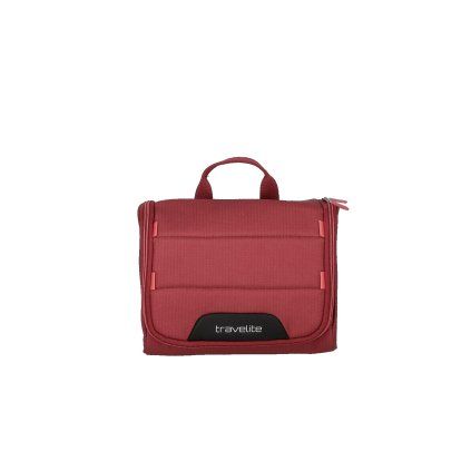 Travelite Skaii Cosmetic bag Red – kosmetická taška, celkový pohled