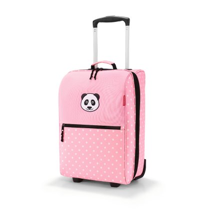 Reisenthel Trolley XS Kids Panda Dots Pink – nákupní vozík, celkový pohled
