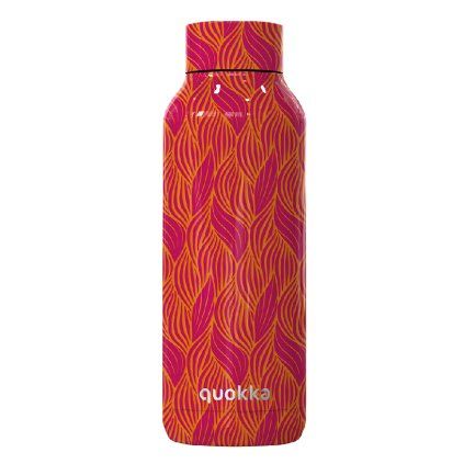 Quokka Nerezová termoláhev Solid 510 ml - orange bloom