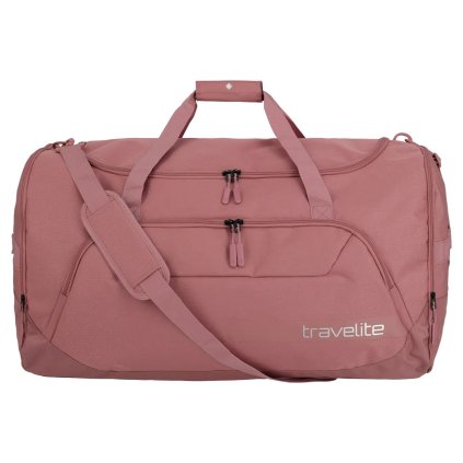 Travelite Kick Off Duffle XL Rosé – cestovní taška, vnitřní prostor