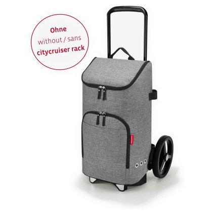 Reisenthel Citycruiser Bag Twist Silver – cestovní doplněk, celkový pohled