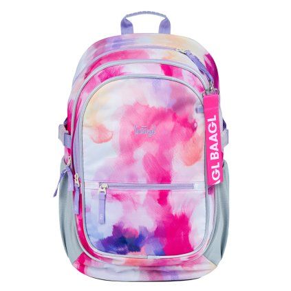 BAAGL Školní batoh Core Painting 25l  + BAAGL Sáček na obuv zdarma