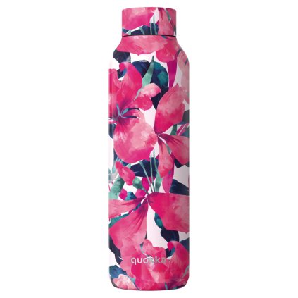 quokka nerezova termolahev solid 850 ml pink bloom xd q40194 01