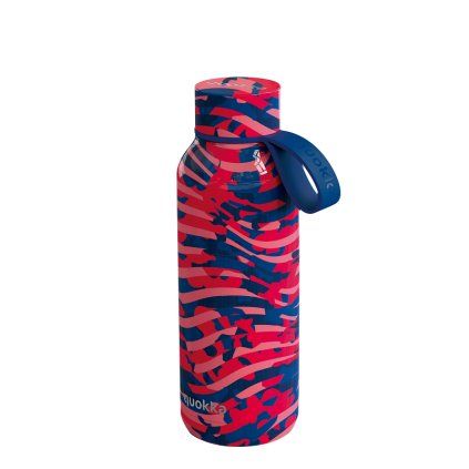 Quokka Nerezová termoláhev s poutkem Solid 510 ml - Colgador clash