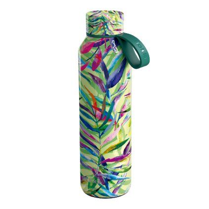 Quokka Nerezová termoláhev s poutkem Solid 630 ml - Colgador color