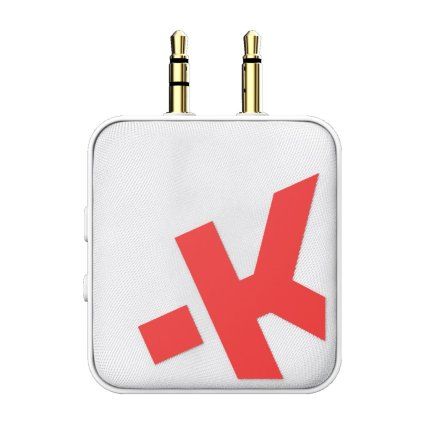 SKROSS bezdrátový audio adaptér, vysílač-přijímač 2v1, Bluetooth 5 a vyšší, 3,5mm mini jack