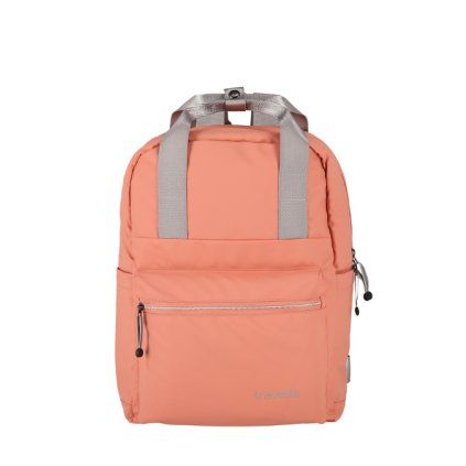 Travelite Basics Canvas Backpack Coral 11l – batoh, celkový pohled