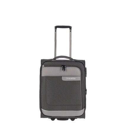 Travelite Viia 2w S Anthracite – cestovní kufr, celkový pohled