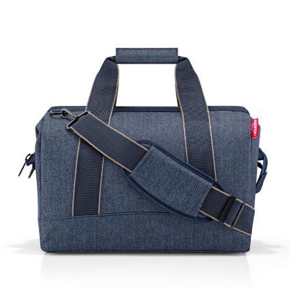 Reisenthel Allrounder L Herringbone Dark Blue