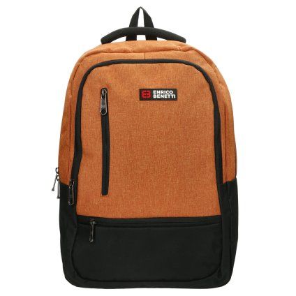 Enrico Benetti Hamburg 15" Notebook Backpack Rust 25l