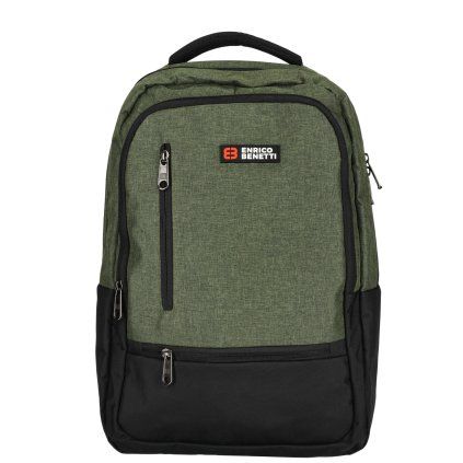 Enrico Benetti Hamburg 15" Notebook Backpack Olive 25l