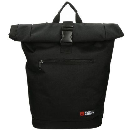 Enrico Benetti Amsterdam Notebook Backpack Black 15l