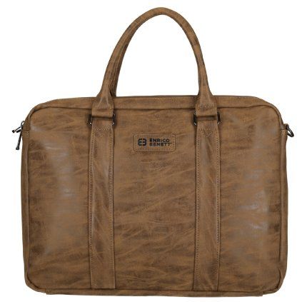 Enrico Benetti Rotterdam 15" Notebook Bag Camel
