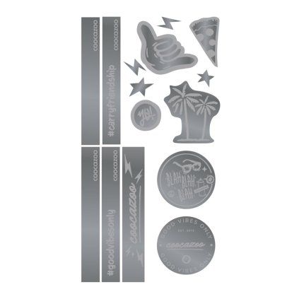387301 reflexni samolepky stickyricky coocazoo silver