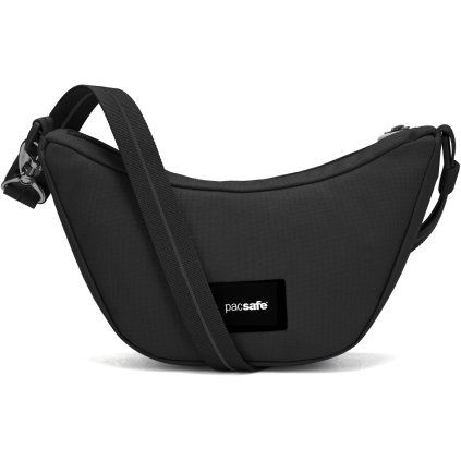 Pacsafe taška GO LUNAR CROSSBODY jet black