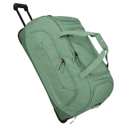 Travelite Kick Off Wheeled Duffle XL Sage 120l – cestovní taška na kolečkách, celkový pohled