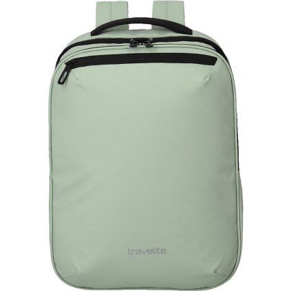 Travelite Basics Everyday Backpack Light green 12l – batoh, celkový pohled