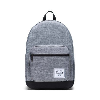 Herschel Pop Quiz New - Raven Crosshatch 25L