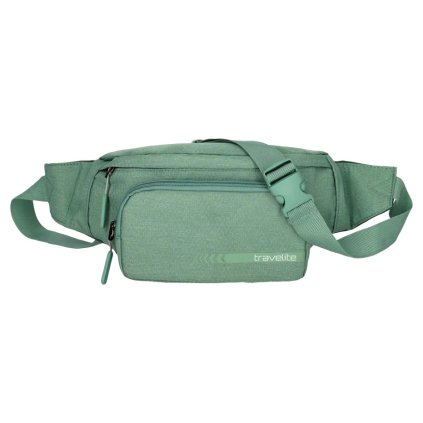 Travelite Kick Off Waist bag Sage – ledvinka, celkový pohled