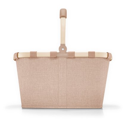 Reisenthel Carrybag Frame Twist Coffee – nákupní košík, celkový pohled