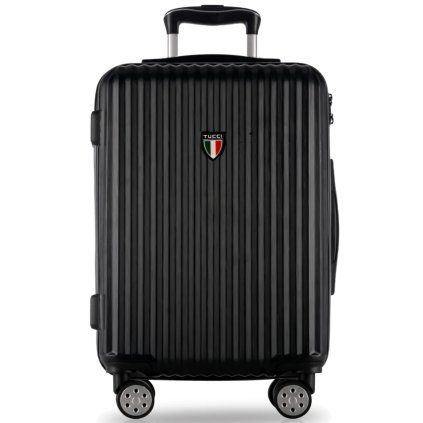 Cestovní kufr TUCCI Banda T-0274/3-L ABS - černá